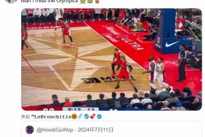 九游体育app-蜜月❤网友：好怀念奥运啊！库里让老詹为他做非法掩护