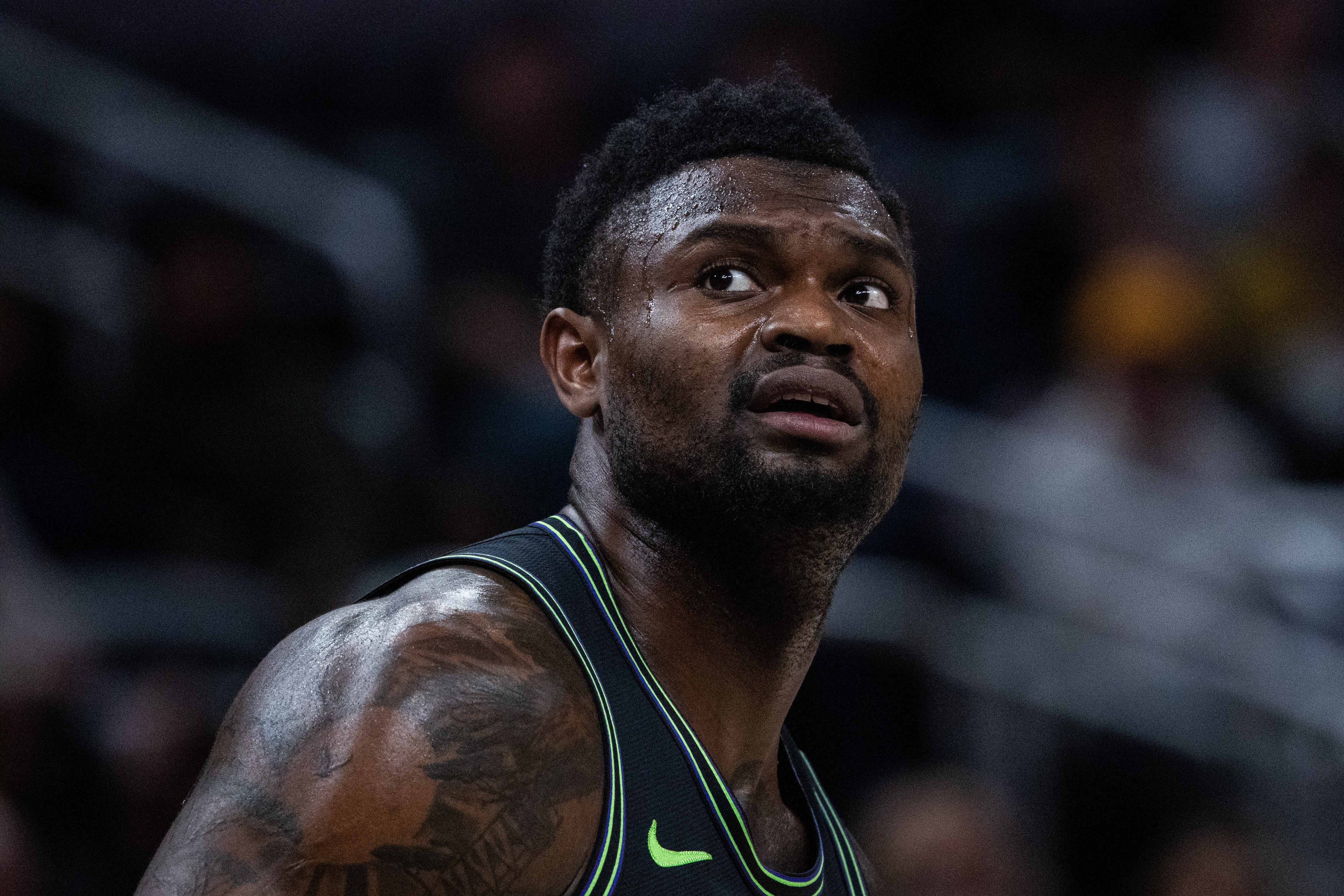 几乎隐身！锡安首节3投1中 仅得到2分3篮板&amp;正负值-8